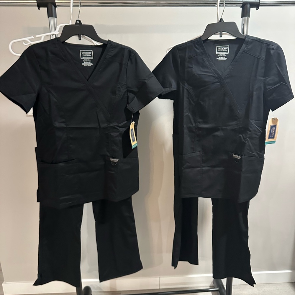 Cherokee Black Scrub Sets